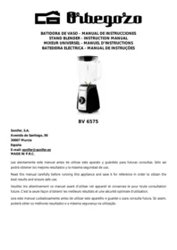 Orbegozo BV 6575 - Electric blender