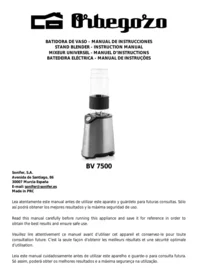 Orbegozo BV 7500 - Blender