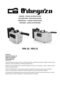 Orbegozo FDR 18 - Deep fryer