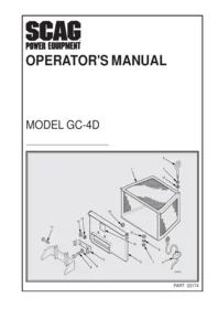 Scag GC 4D - Lawn mower