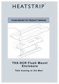 Heatstrip Max-DCR Flush Mount Enclosure - Electric heater
