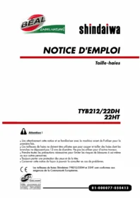 Notice ISEKI 22DH Taille-haies