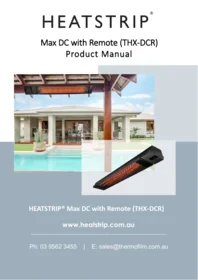 Heatstrip Max DC with Remote (THX-DCR) - Electric heating