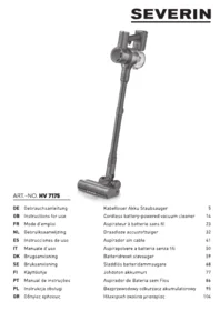 Notice SEVERIN HV 1 Aspirateur