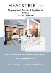 Elegance With Remote & App (THE-RA) Heatstrip