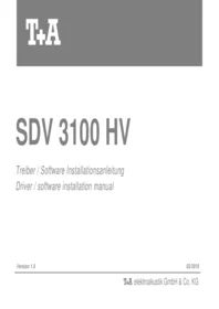 T+A SDV 3100 HV - Audioverstärker