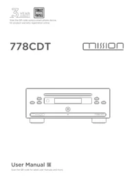 MISSION 778CDT - Audio player