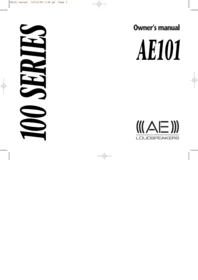 Acoustic Energy AE101