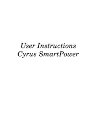 SmartPower Cyrus Audio