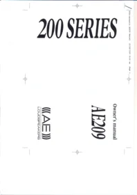 AE209 Acoustic Energy