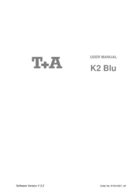 K2 Blu T+A