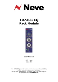AMS Neve 1073LB EQ - Audio Equalizer