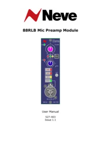 AMS Neve 88RLB - Audio Preamplifier