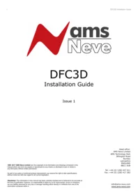 AMS Neve DFC3D - Audio Console