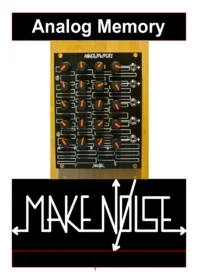 Analog Memory Make Noise
