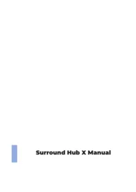 System Audio Surround Hub X - Surround sound system