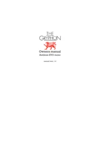 Antileon EVO mono Gryphon Audio