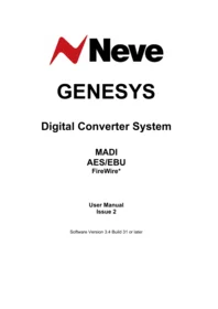 Genesys Digital Converter System AMS Neve