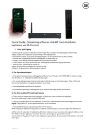 Stereo Hub HT (guide rapide) System Audio