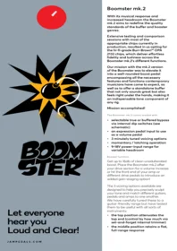 Boomster mk.2 Jam Pedals