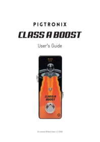 Pigtronix Class A Boost - Guitar effect pedal