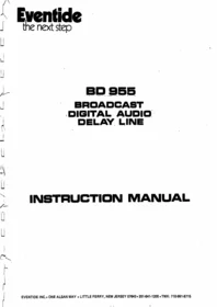 BD955 EVENTIDE