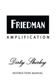 Friedman Dirty Shirley - Audio Amplifier