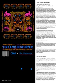 Jam Pedals Tiny Amp Destroyer - Guitar effect pedal