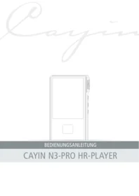 Cayin N3-PRO - Tragbarer Audioplayer