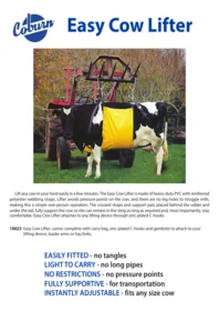 Coburn Easy Cow Lifter - Agricultural Equipment
