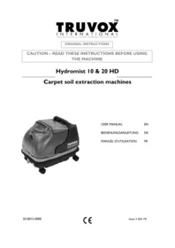 Truvox Hydromist 10 / 10HD / 20HD - Staubsauger