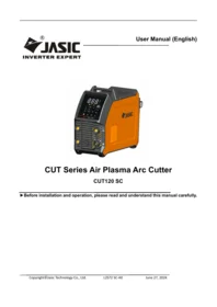Manual JASIC CUT120 SC Plasma welder