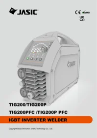 TIG200 / TIG200P / TIG200PFC / TIG200PPFC JASIC