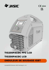 TIG200PACDC PFC LCD JASIC