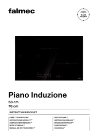 Notice FALMEC PIANO INDUZIONE 58 CM Plaque de cuisson