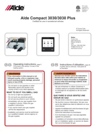 Notice TRUMA OPERATING HEATING ALDE 3030 US Chauffage
