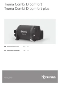 Notice TRUMA HEATING COMBI D OPERATING US Chauffage