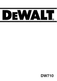 DW710 DEWALT