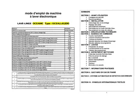 OCEANIC OCEALL612DD - Lave-linge