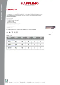 QUARTZ 2 APPLIMO