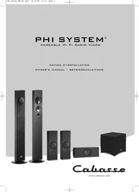 PHI SYSTEM CABASSE