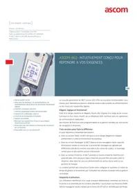ASCOM D62 - Téléphone sans fil