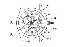 Manual CITIZEN WATCH E87 Wristwatch