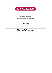 WL-153 WIRELESS BROADBAND ROUTER FM SITECOM