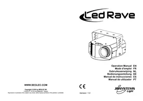 LED RAVE JBSYSTEMS LIGHT