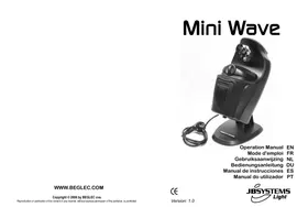Manual JBSYSTEMS LIGHT MINI WAVE Iluminación