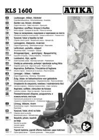 Εγχειρίδιο ATIKA KLS 1600 κεντρικό σκουπάκι κήπου