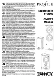 TANNOY PROFILE 633 - Haut-parleur