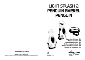 BEGLEC LIGHT SPLASH 2 PENGUIN - Proyector de luz