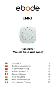 Notice EDOBE XDOM IMRF Interrupteur mural